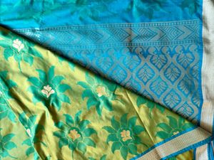 Banarasi Silk Saree With Blouse