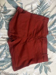 H&amp;M Brand New Rust Shorts