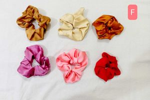 Set of 6 Scrunchies