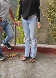 Zara Ripped Denim