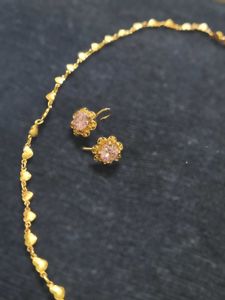 necklace and earring set