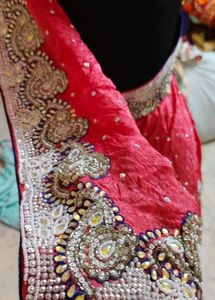 heavy work Saree with blouse available 💝