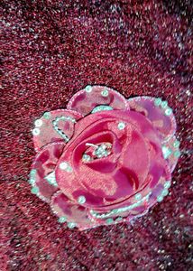 Sparkly Burgundy Party Dress red wine touch gorgeo