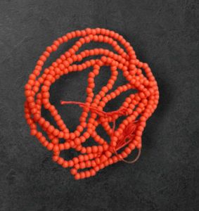 Coral Beaded Necklace
