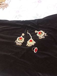 Earrings Mangtika fingering