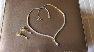 Necklace With Earrings Set.