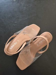 Transparent heels