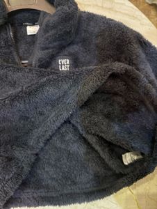 Cozy Fuzzy Quarter-Zip Pullover