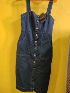 Denim Jumpsuit Dress