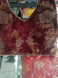 Elegant Maroon Blouse