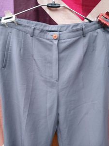 Vintage Formal Blue Trousers