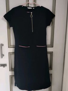 Navy Blue Casual Dress