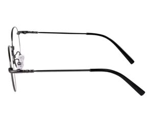 Grey Metal Round Glasses