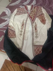 Sherwani Of Bridegroom With Bridal Lehenga ❤️❤️❤️