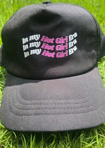 chic Black Cap for women