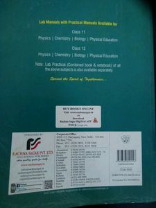 Chemistry Lab Manual 11th Class