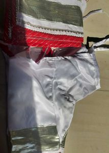 White Organza Rajputi Poshak 💗
