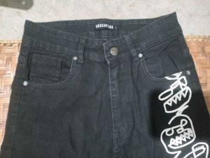 Black Sassafras Denim Jeans 🖤