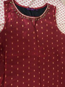 Stylish Maroon Kurti