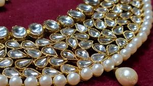 Kundan Necklace &amp; Earring Set