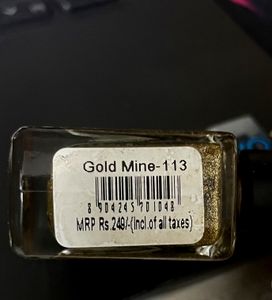 Nykaa Gold Rush Nail Polish