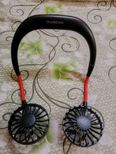 Portable Neck Fan - Hands-Free Cooling