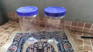 Set Of Plastic Container 1kg