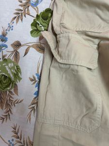 Beige Cargo Pants
