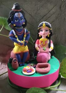 Shiv Ji With Parvati Mata