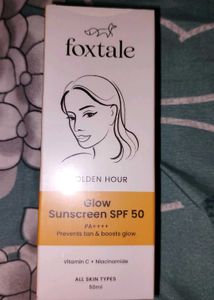 Foxtale Glow Sunscreen SPF 50