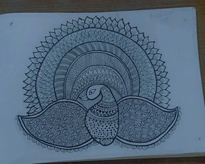 Peacock Mandala Art