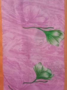 Pink Floral Print Fabric