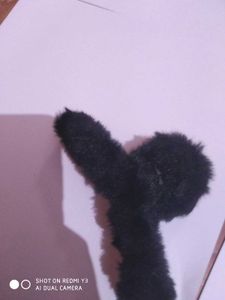 Fluffy Hair Clips set Of 2