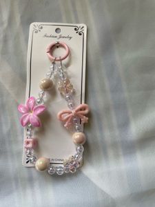 Pink Charm Key Chain