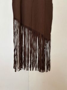 H&amp;M Brown Fringe Dress