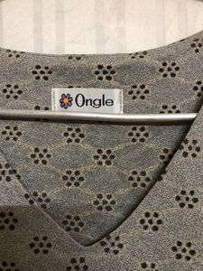 Ongle Grey Sleeveless Dress