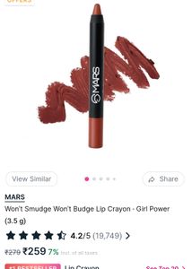 New Mars Lip Crayon