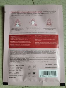 Facewash And Sheetmask Combo