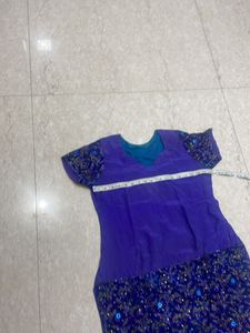 Crepe Hand Embroidered Shirt
