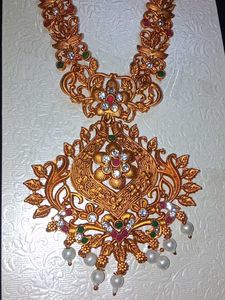 Matte Finish Antique Jewellery Set