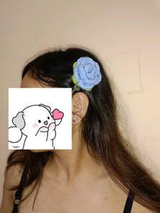 Cute Crochet Hair Clip