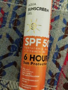 Aqua Sunscreen Gel