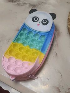 Panda Pop-It Pencil Case