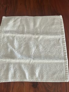 set of 3-  WhiteHand Towel Cotton Medium Size