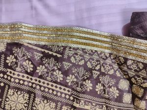 Brown Skirt For Lehenga -Festive , Traditional Wea