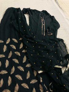 BLACK KURTA SET🖤