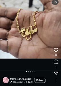 Customize Name Pendant