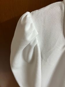 White Party Wear Top