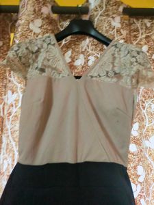Elegant Lace Detail Dress