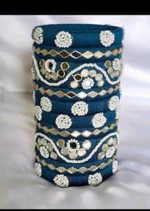 Blue Colour Bangles 🧿